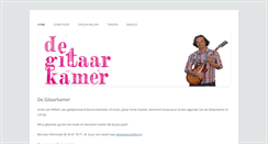 Desktop Screenshot of gitaarkamer.nl